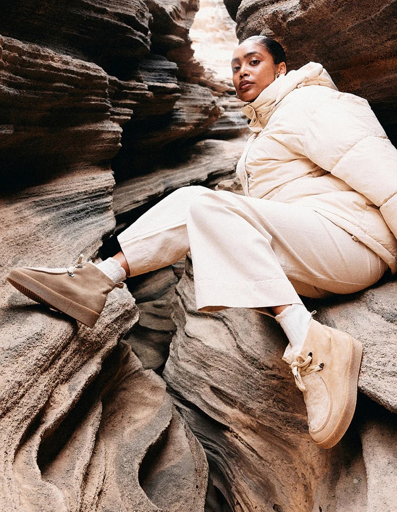 Anouck - Suède taupe