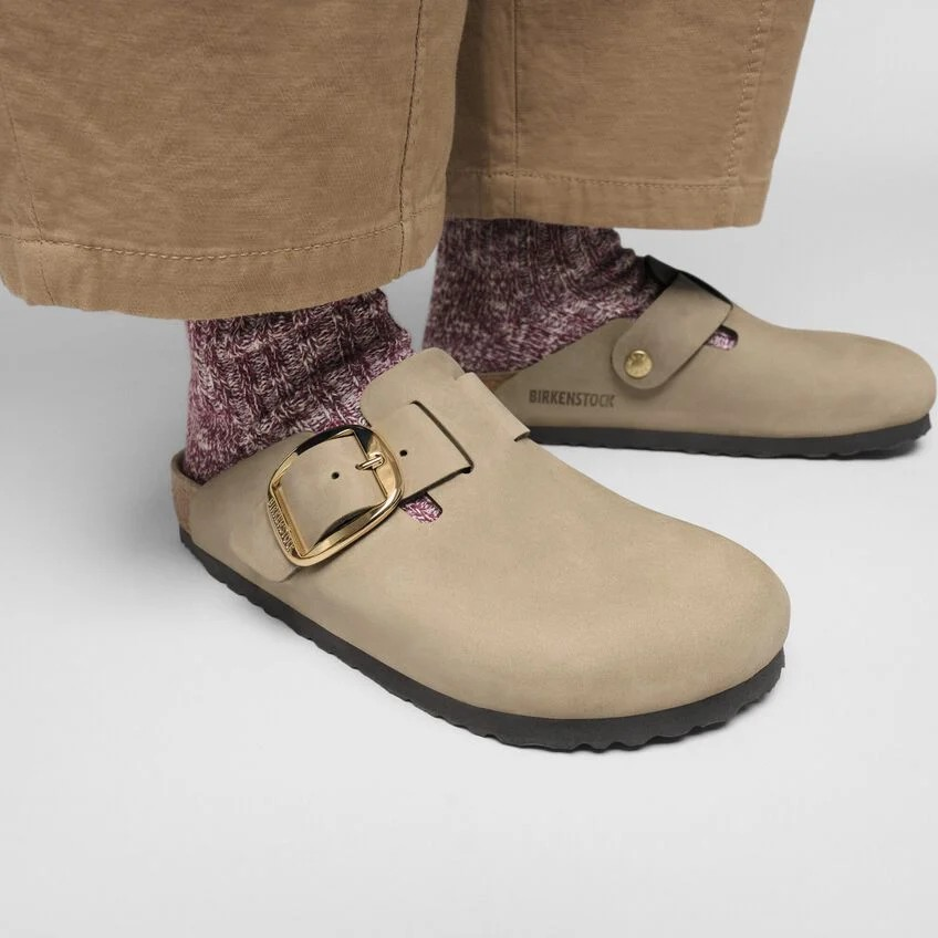 Boston Big Buckle - Tabacco Brown