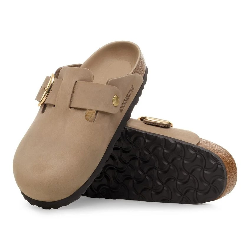 Boston Big Buckle - Tabacco Brown