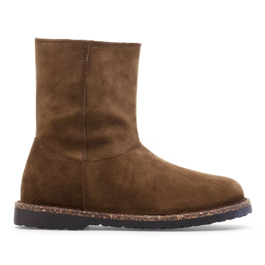 Uppsala Zip Shearling - Dark Tea