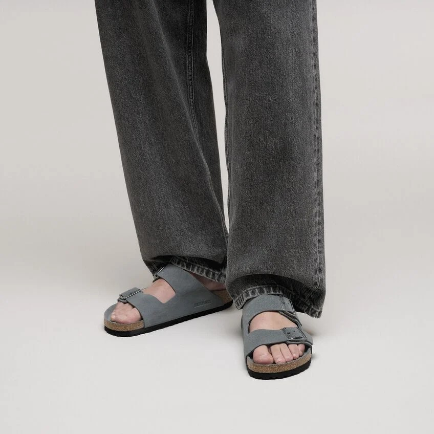 Arizona - Lit de pied souple - Basalt Gray Tonal - Etroite