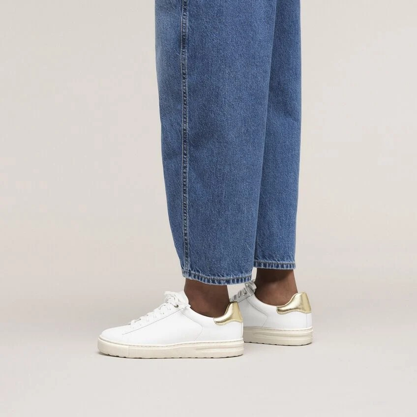 Bend Low White/Metallic Gold