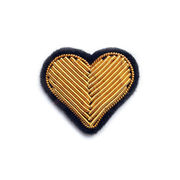 Broche - Coeur Doré