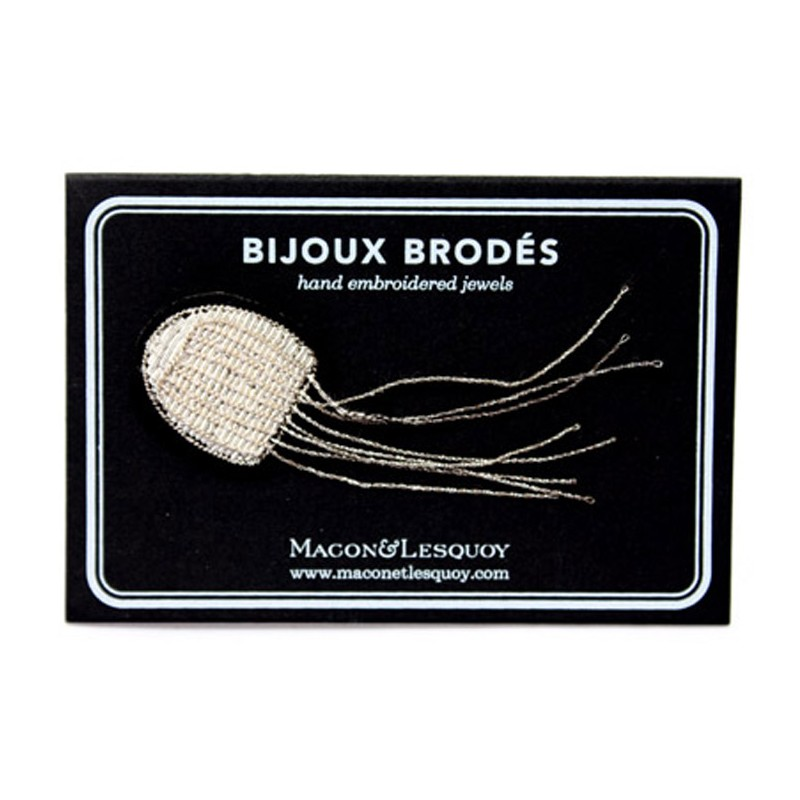 Broche - Méduse