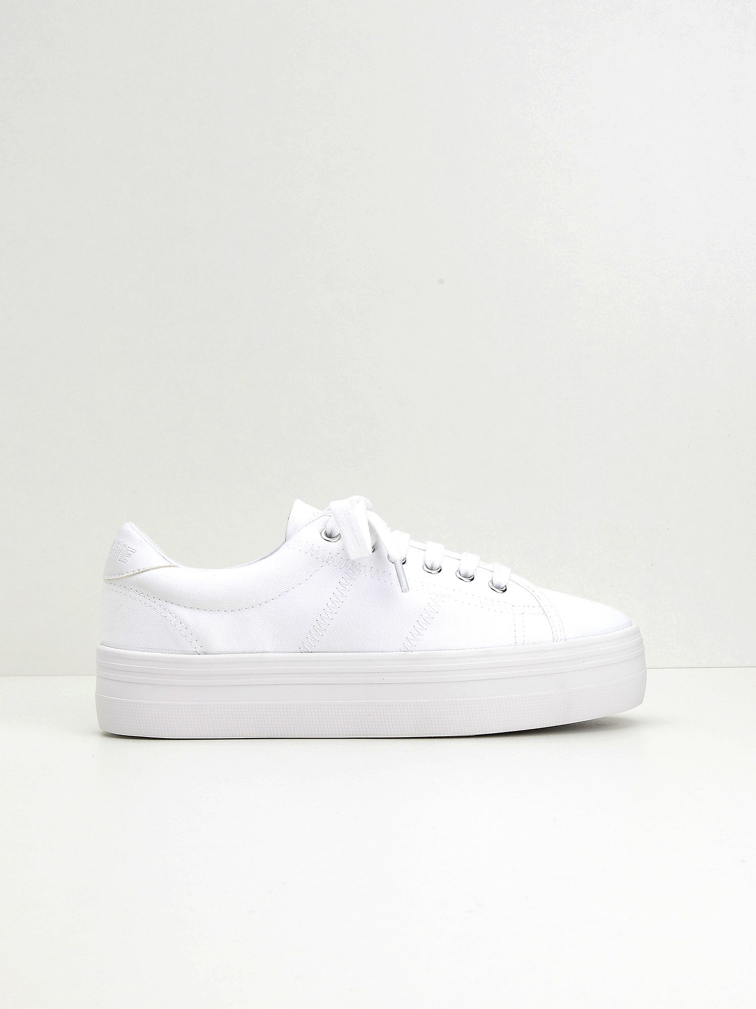 PLATO M SNEAKER W CANVAS WHITE FOX WHITE