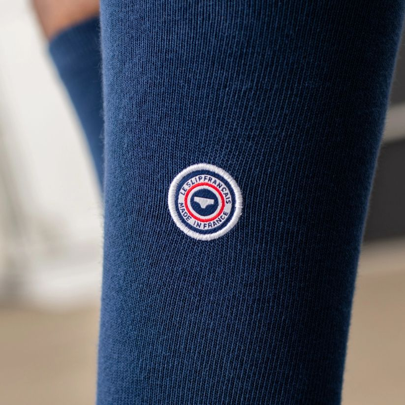 CHAUSSETTES - Les Lucas Unies Bleues