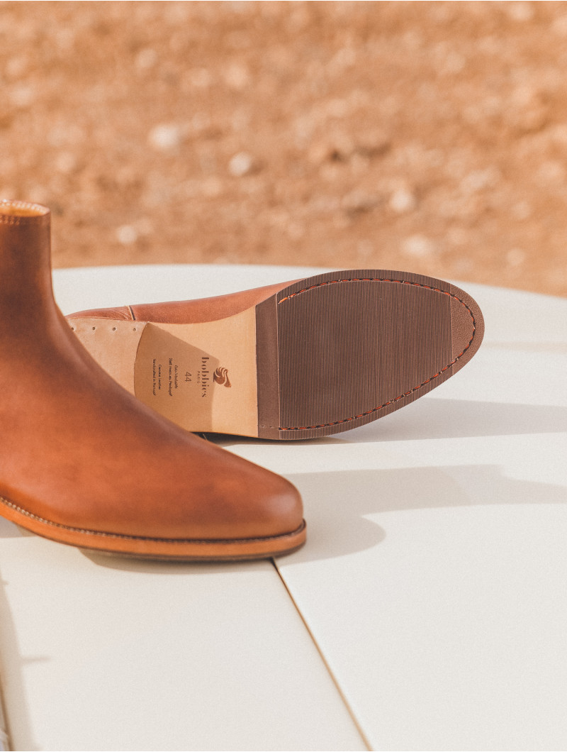 Pete Cognac / Cuir