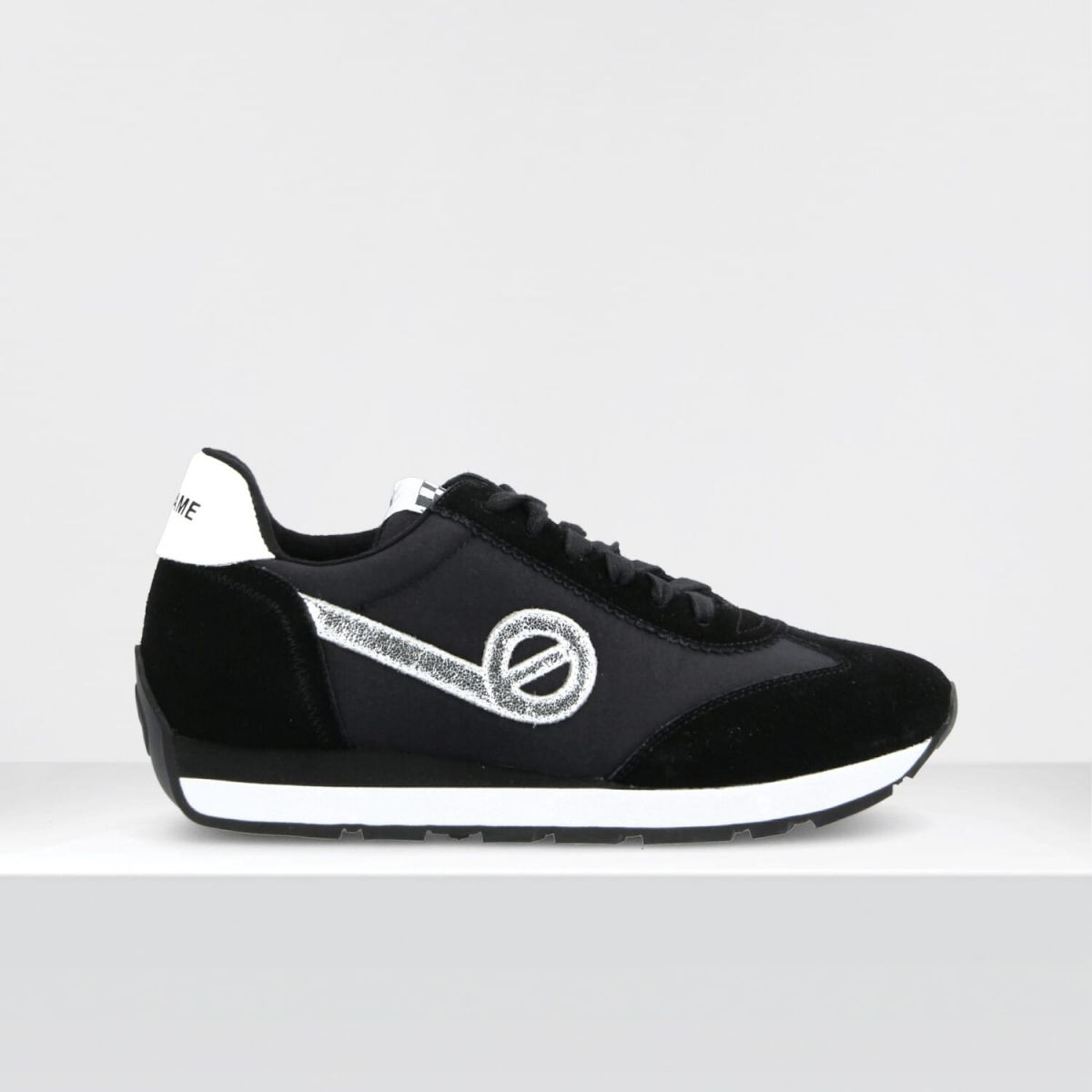 CITY RUN JOGGER W BREAKER SUEDE BLK/BLK