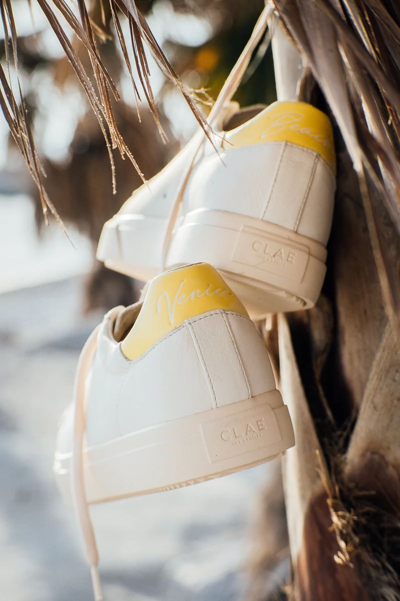 BRADLEY VENICE BEACH OFF-WHITE LEATHER