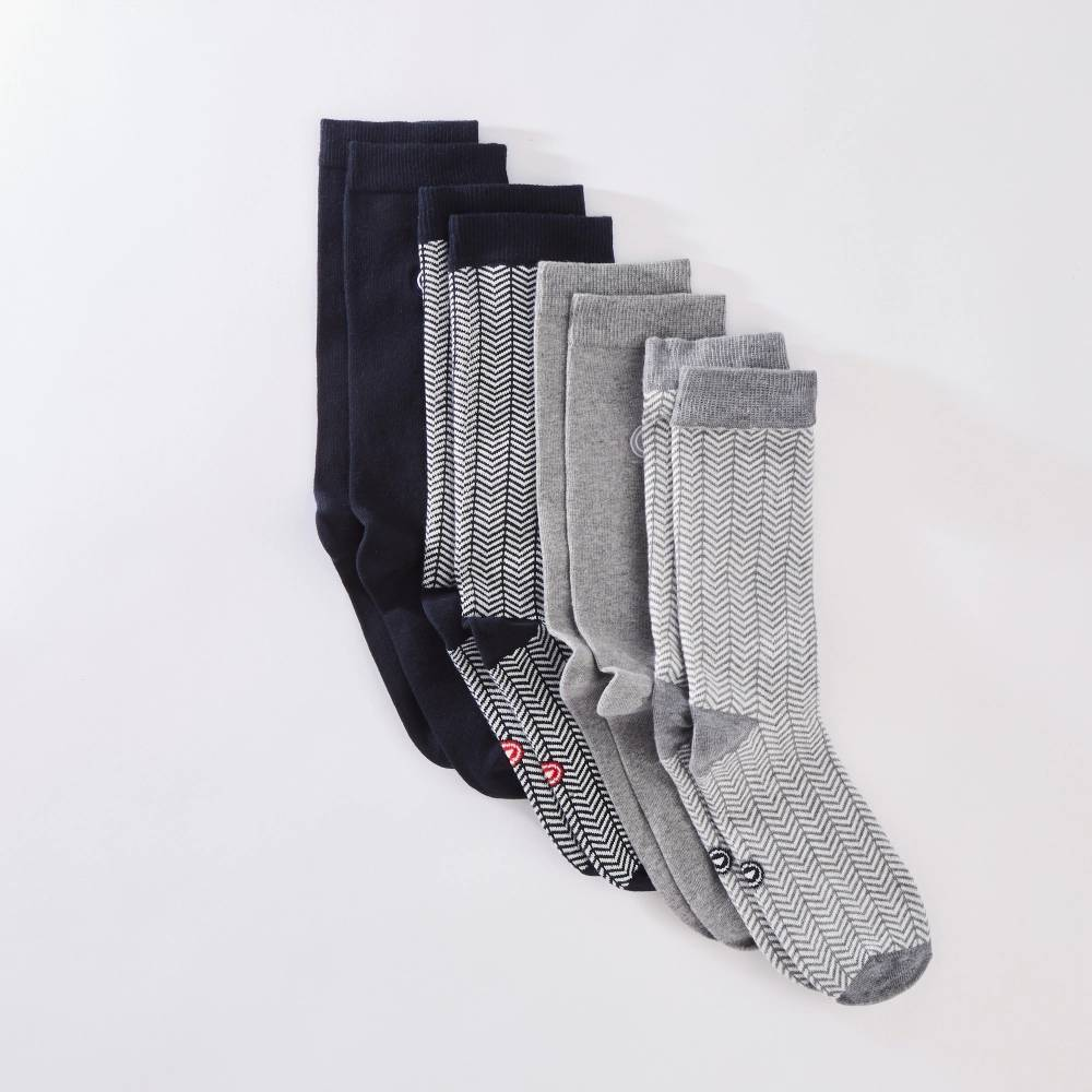 CHAUSSETTES - Les Lucas quatro Marine LSF