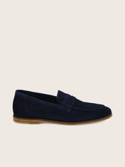 SMART MOC COWSUEDE AZUL