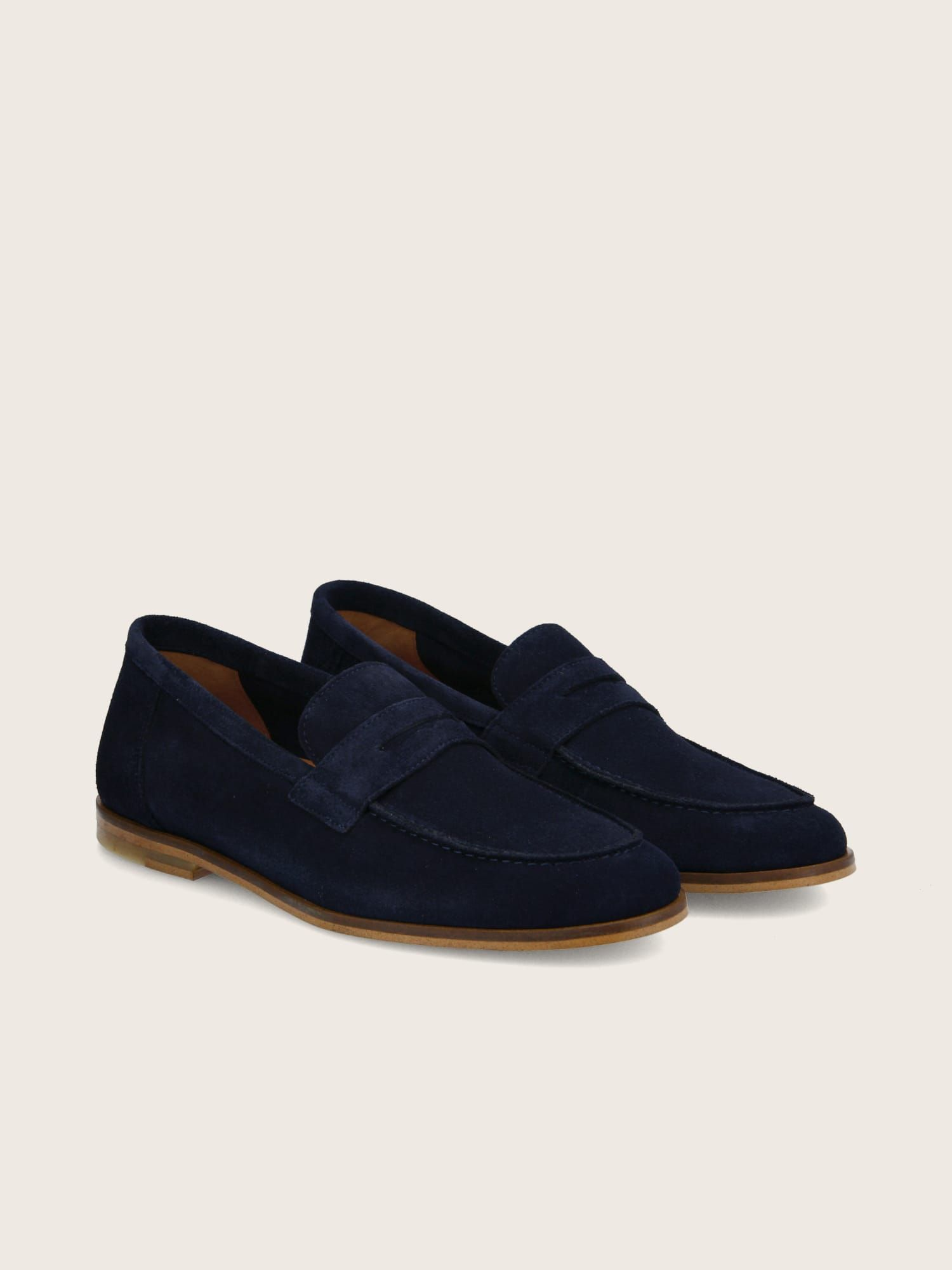 SMART MOC COWSUEDE AZUL
