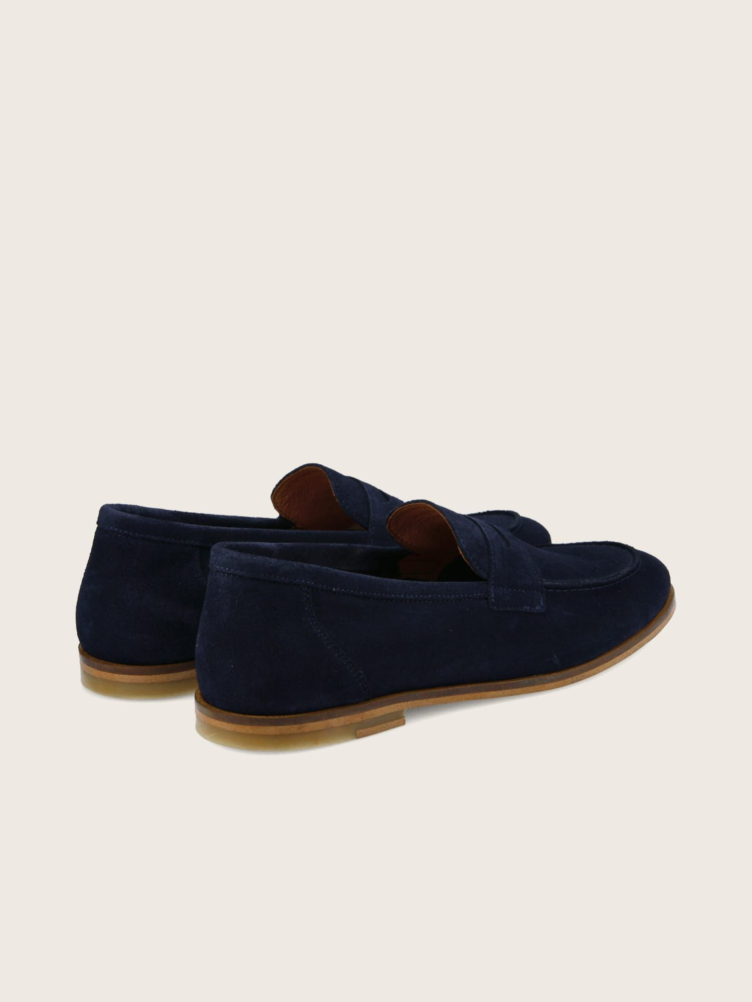 SMART MOC COWSUEDE AZUL