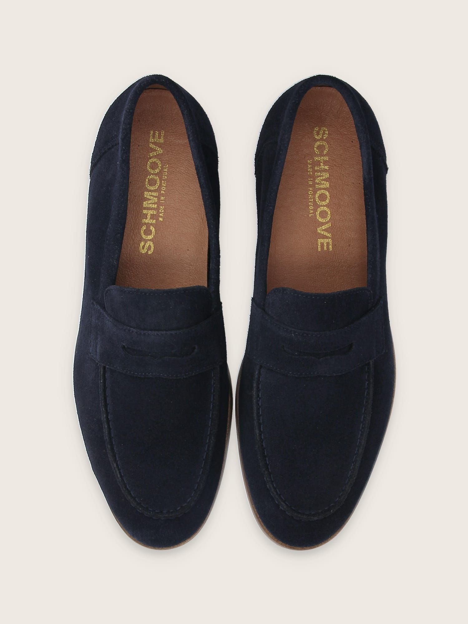 SMART MOC COWSUEDE AZUL