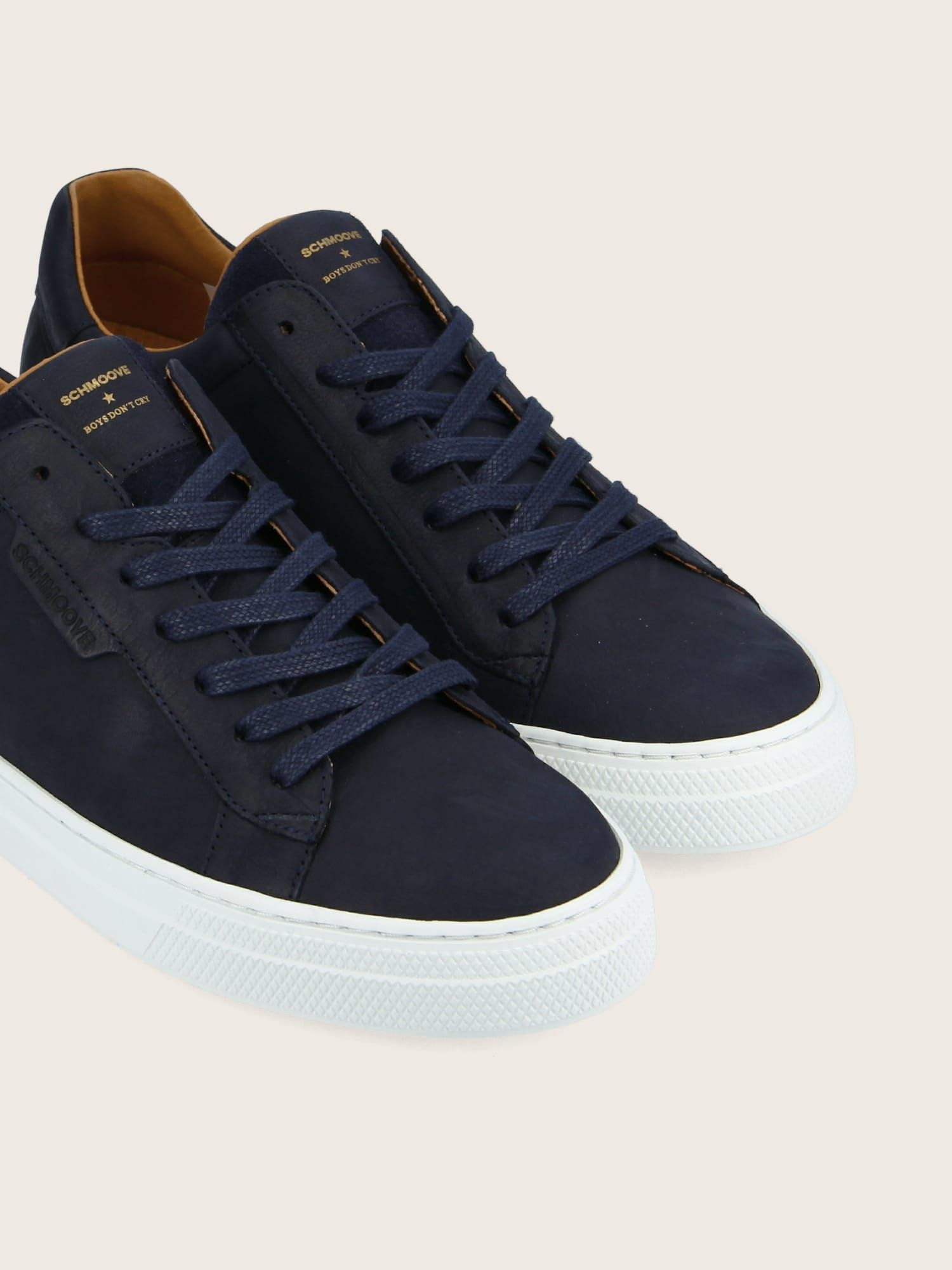 SPARK CLAY NUBUCK NAVY SOLE WHITE