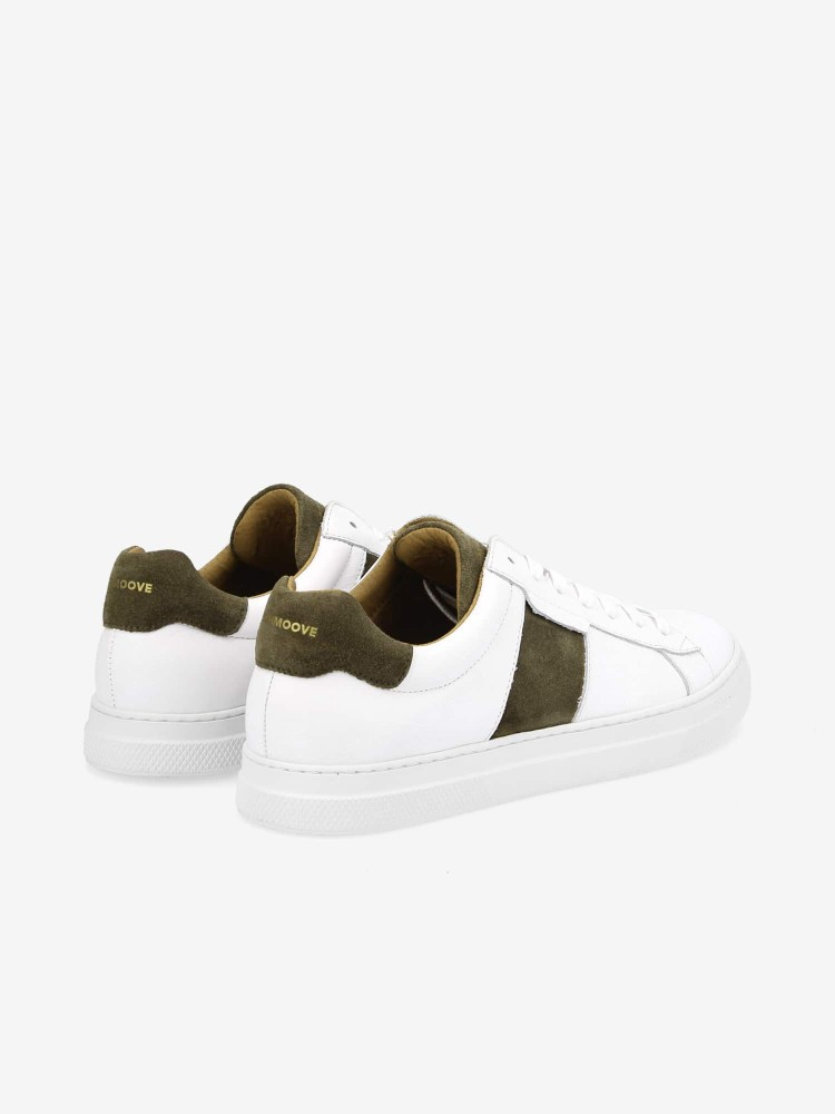 SPARK GANG M NAPPA/SUEDE WHITE/FORET