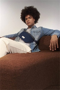 Custine - le sac banane - Denim Brut