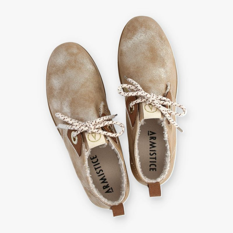 STONE MID CUT W URANUS CAMEL, SOLE MASTIC