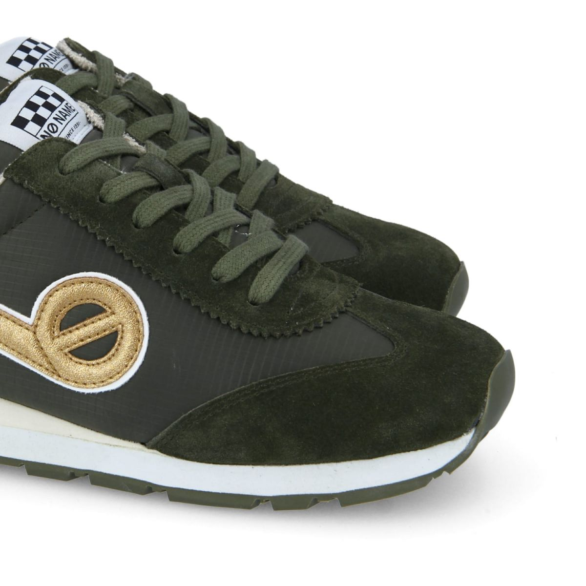 CITY RUN JOGGER W SUEDE/CAMPER FORET/ARMY