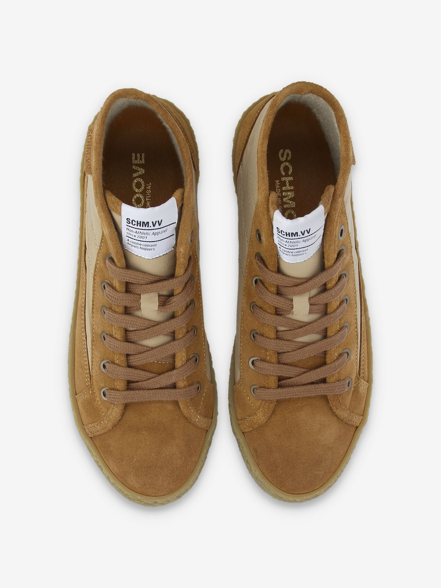 RUBEN MID NYLON/SUEDE BEIGE/COGNAC