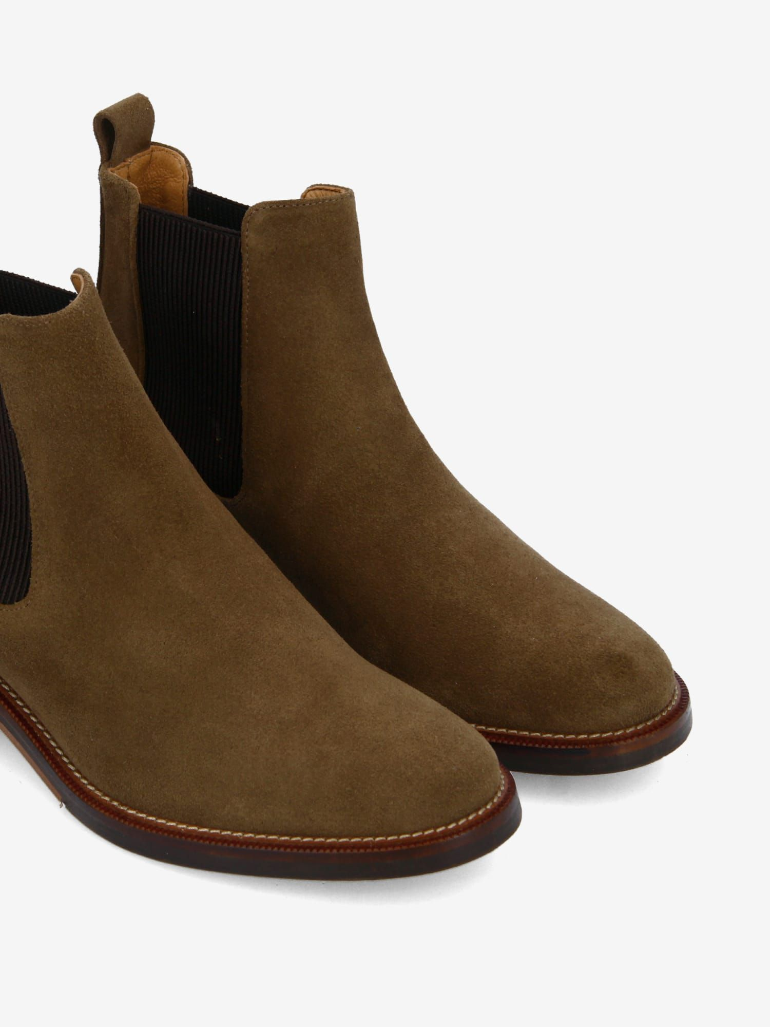 CANDIDE CHELSEA SUEDE TABACCO