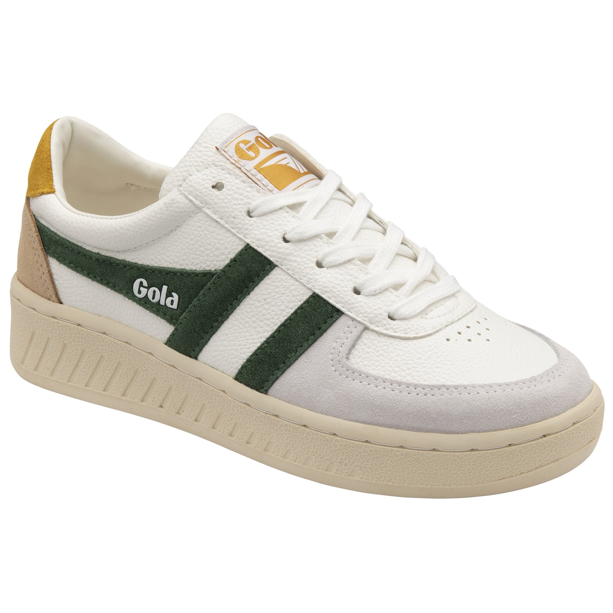 GRANDSLAM TRIDENT WHITE/EVERGREEN/SUN