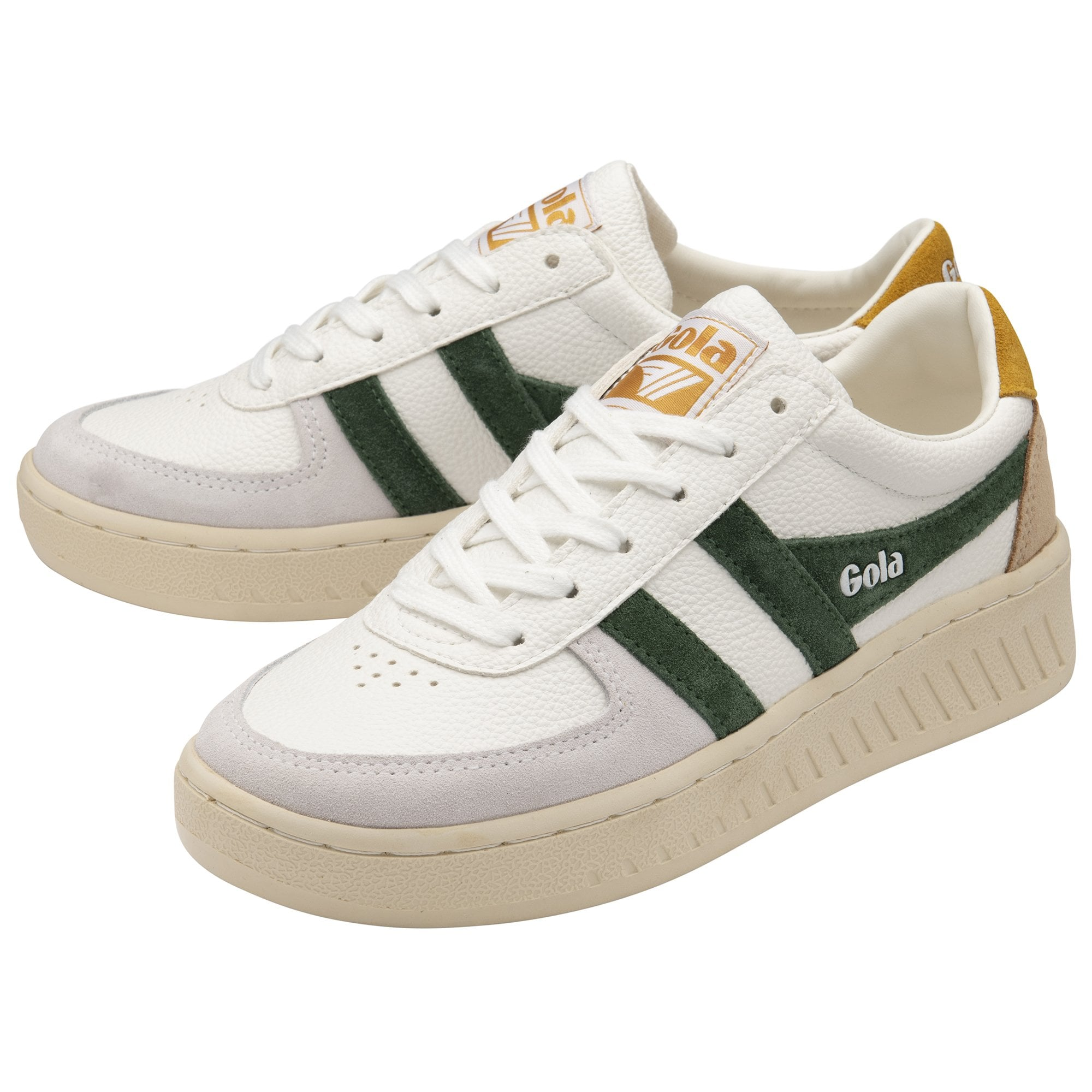 GRANDSLAM TRIDENT WHITE/EVERGREEN/SUN