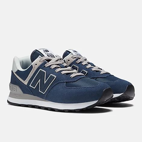 ML 574 EVN NAVY/WHITE