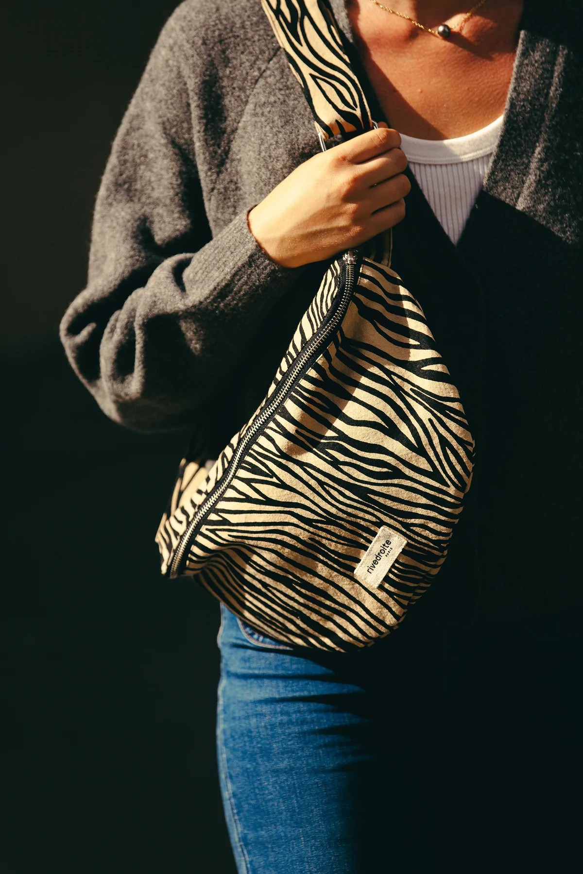 Custine XL - le sac banane - Zèbre