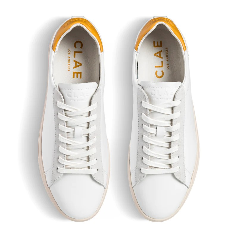 BRADLEY WHITE LEATHER MINERAL YELLOW