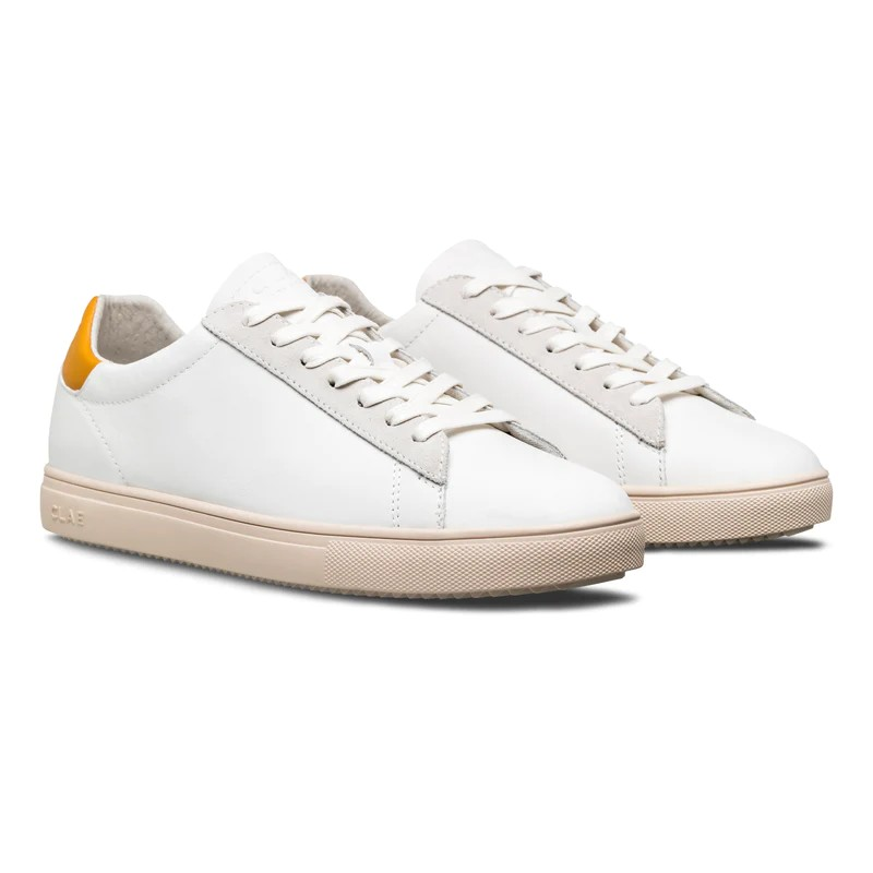 BRADLEY WHITE LEATHER MINERAL YELLOW