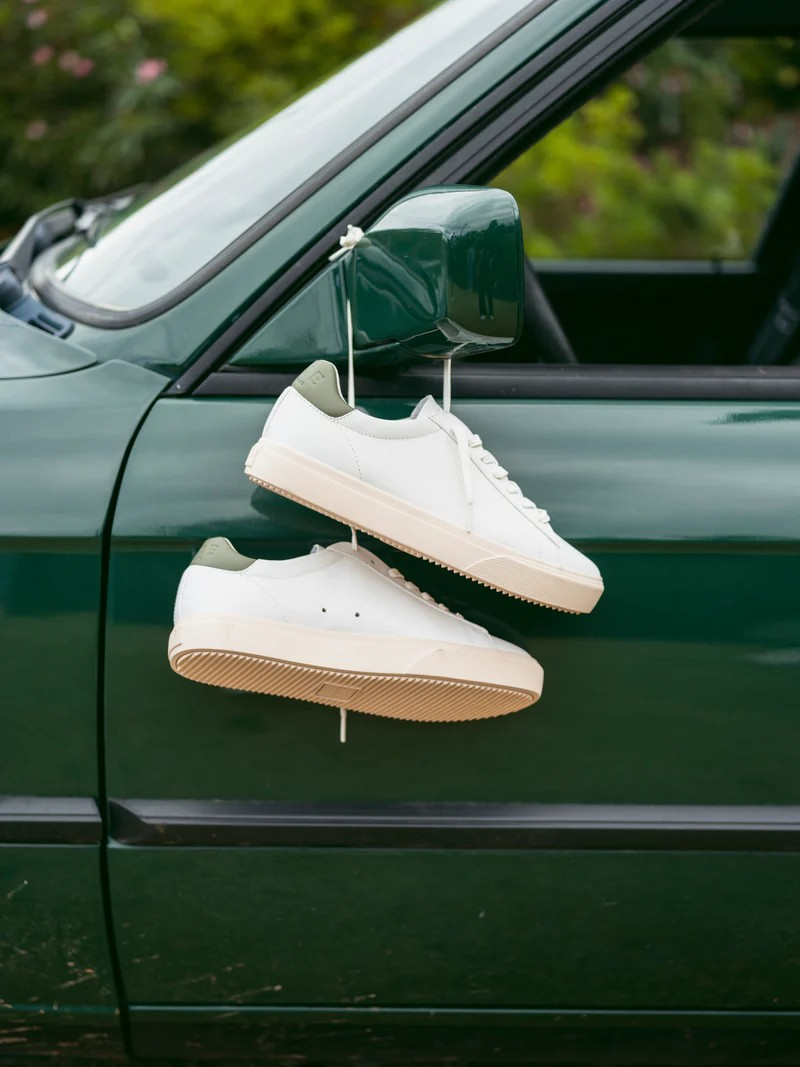 BRADLEY VENICE WHITE LEATHER OLIVE