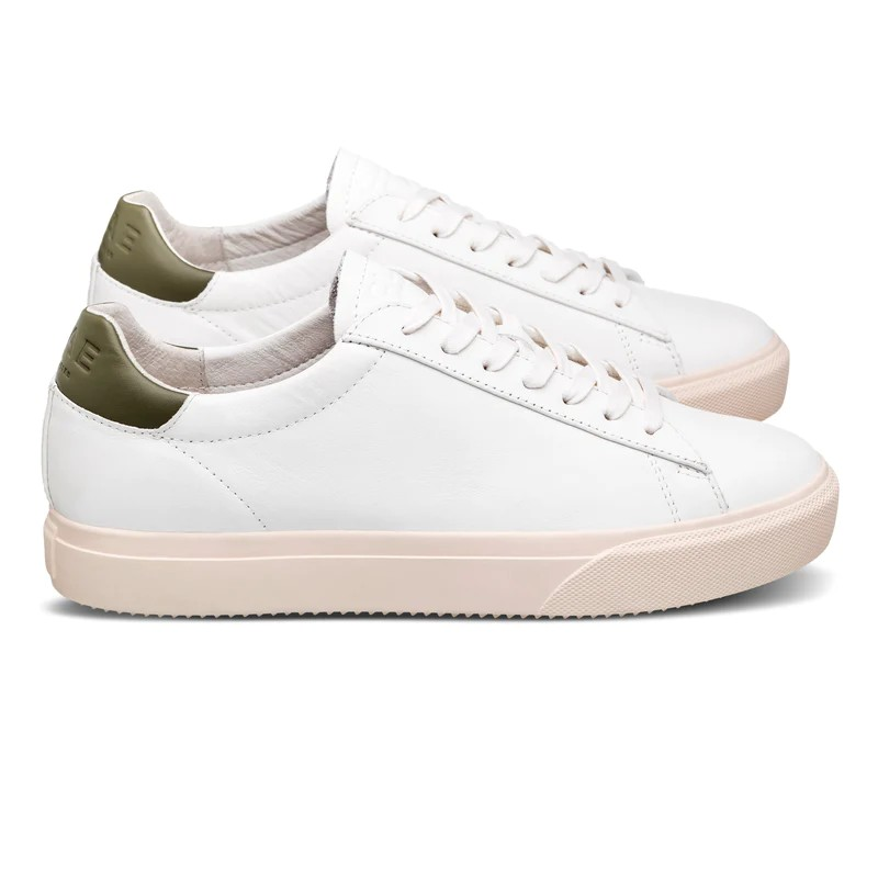 BRADLEY VENICE WHITE LEATHER OLIVE