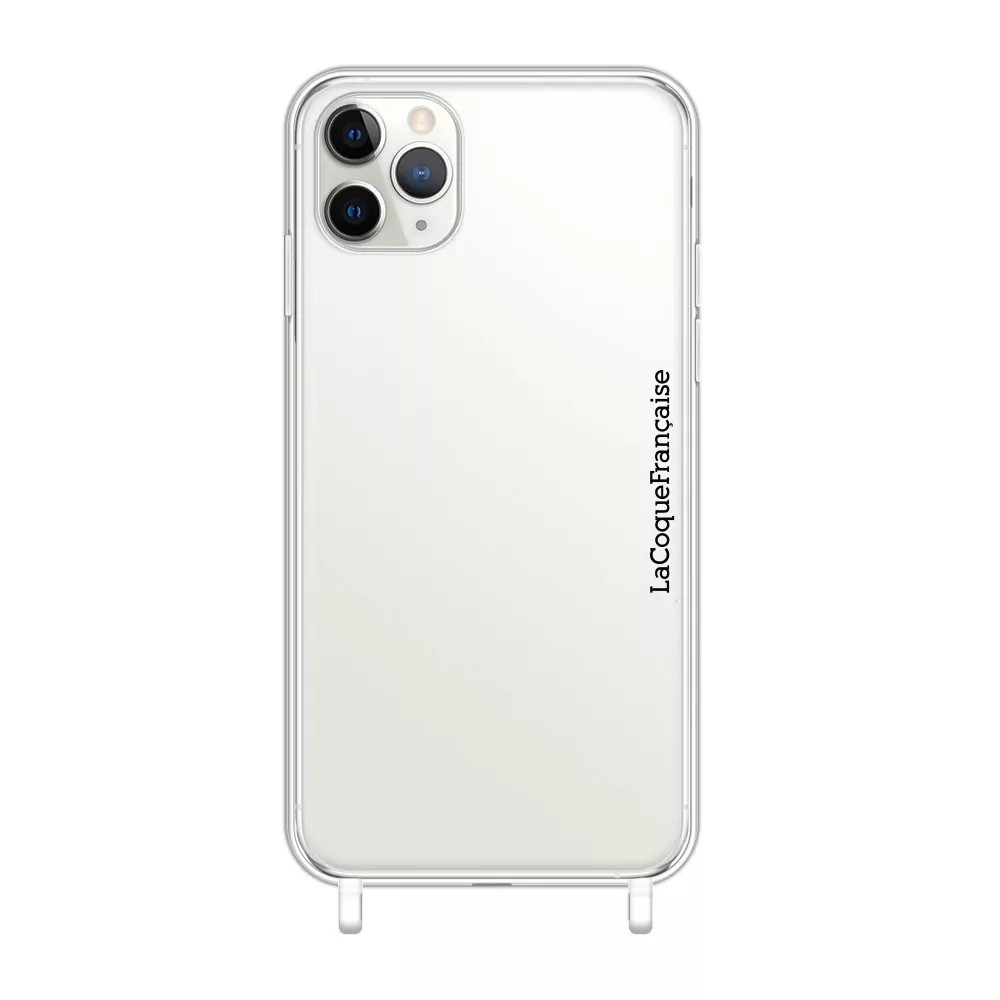 COQUE IPHONE 11 PRO transparente anti-choc avec anneaux