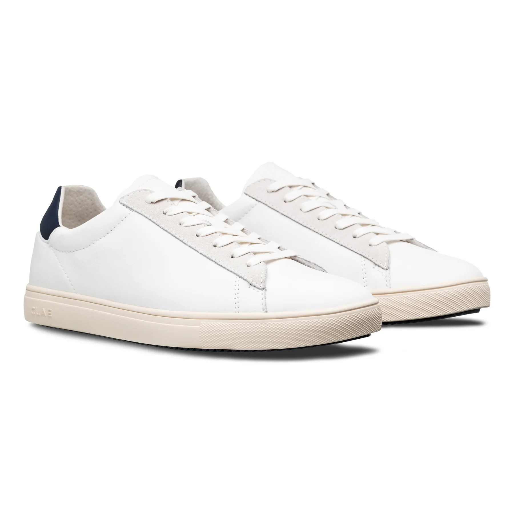 BRADLEY CALIFORNIA WHITE LEATHER NAVY