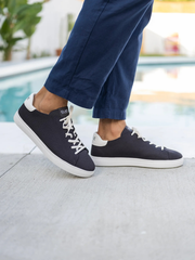 BRADLEY KNIT NAVY WHITE