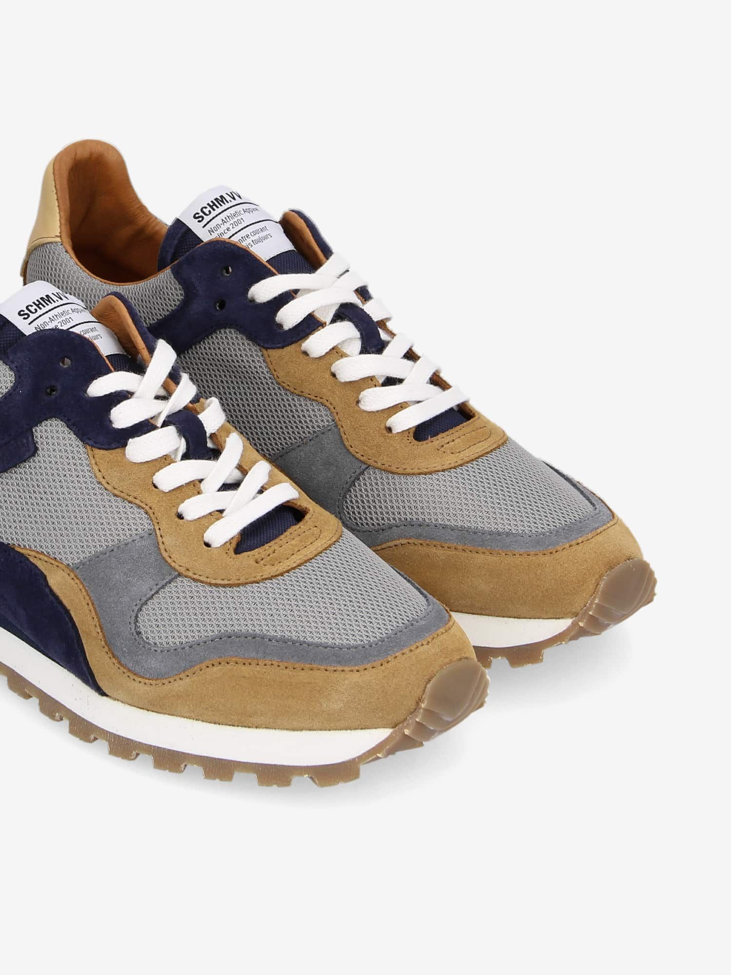 TRAX RUNNER SUEDE/MESH CAMEL/SMOKE