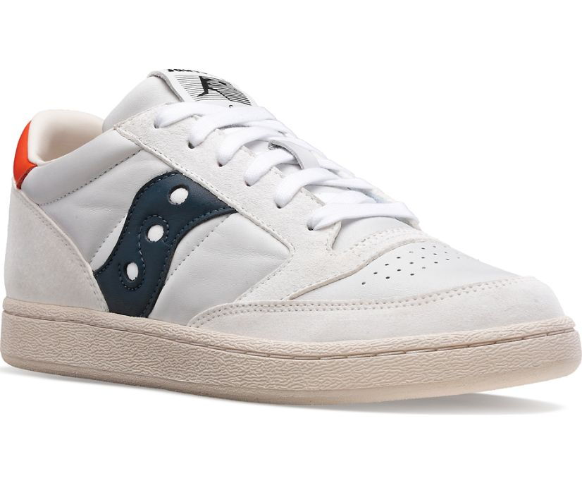 JAZZ COURT - WHITE/BLUE