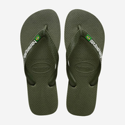 HAVAIANAS KIDS BRASIL LOGO GREEN/GREEN
