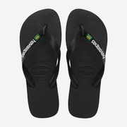 HAVAIANAS KIDS BRASIL LOGO BLACK/BLACK