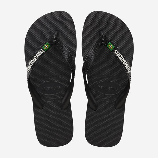 HAVAIANAS BRASIL LOGO BLACK/BLACK