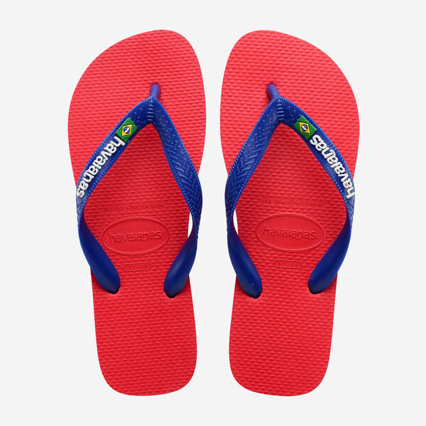 HAVAIANAS BRASIL LOGO RUBY RED/RUBY RED