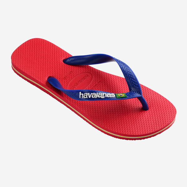 HAVAIANAS BRASIL LOGO RUBY RED/RUBY RED
