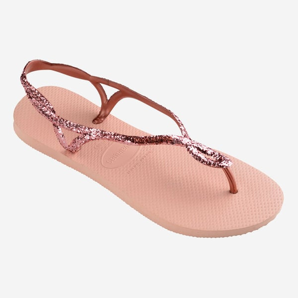 HAVAIANAS KIDS LUNA PREMIUM II BALLET ROSE/PINK RETRO METALLIC