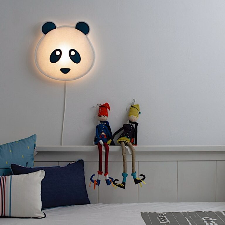 Applique Soft Light Masque Panda