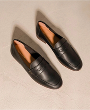 Mocassins n°85 - Cuir nappa - Noir