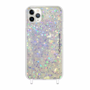 COQUE IPHONE 11 PRO paillettes holographiques avec anneaux