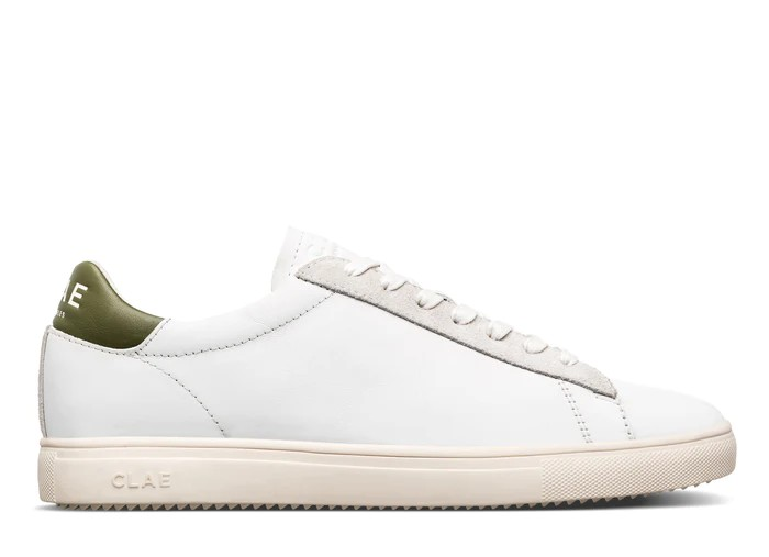 BRADLEY CALIFORNIA WHITE LEATHER OLIVE