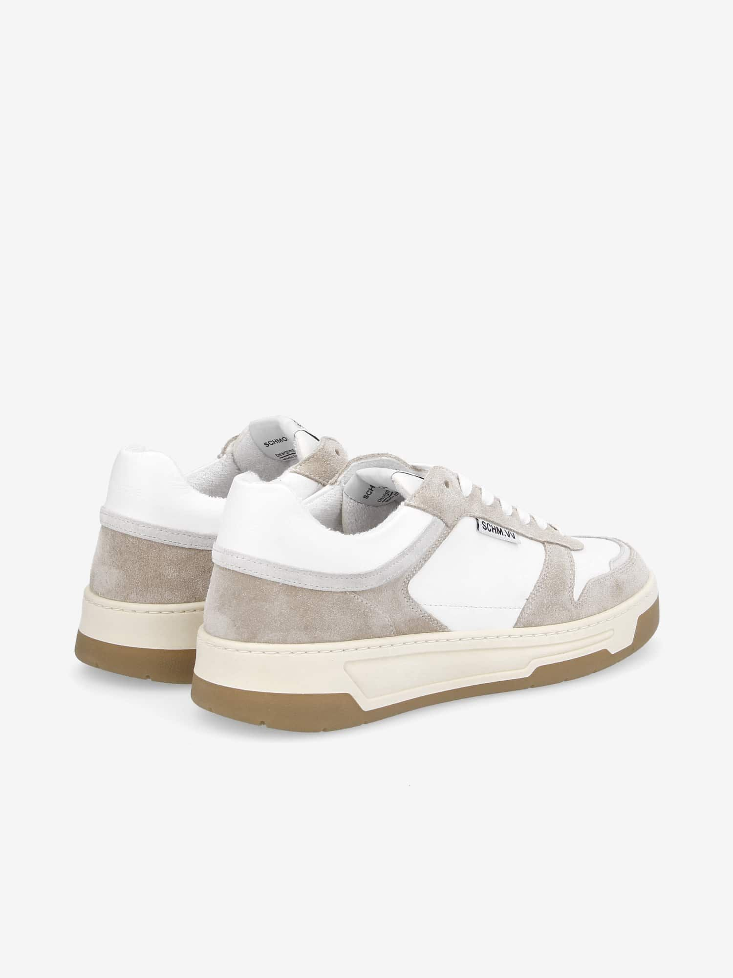 SMATCH SNEAKER M SUEDE/NAPPA BEIGE/WHITE