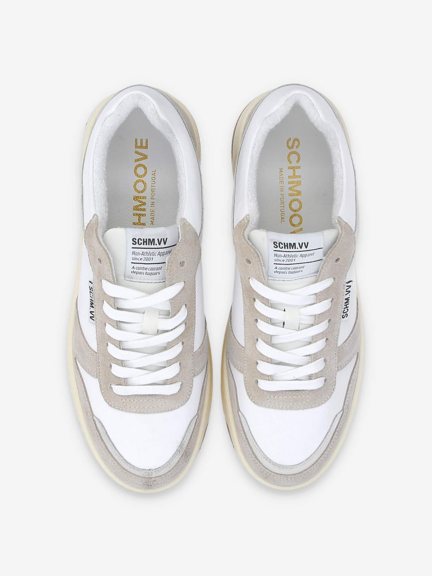 SMATCH SNEAKER M SUEDE/NAPPA BEIGE/WHITE